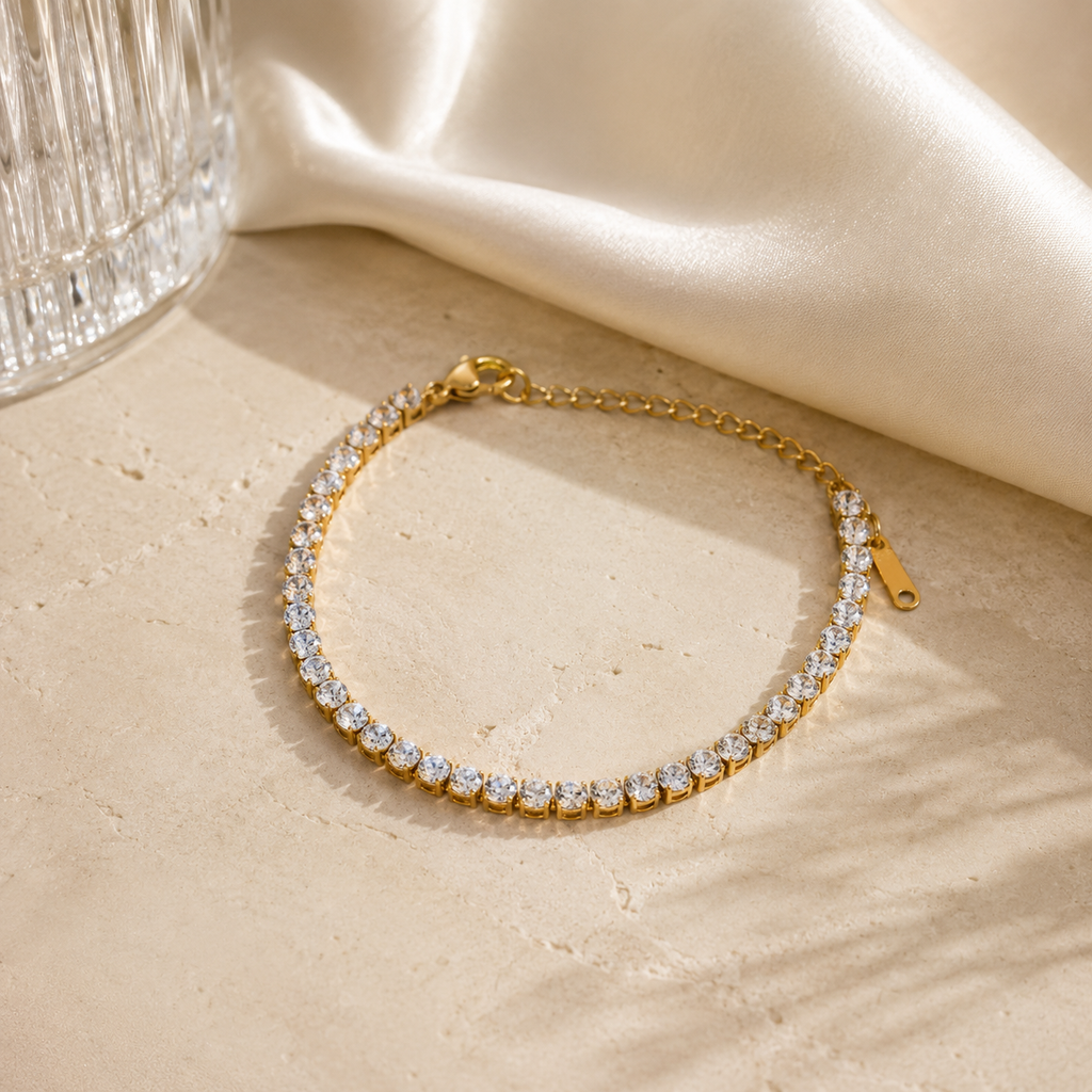 The Aura Tennis Bracelet | Halo