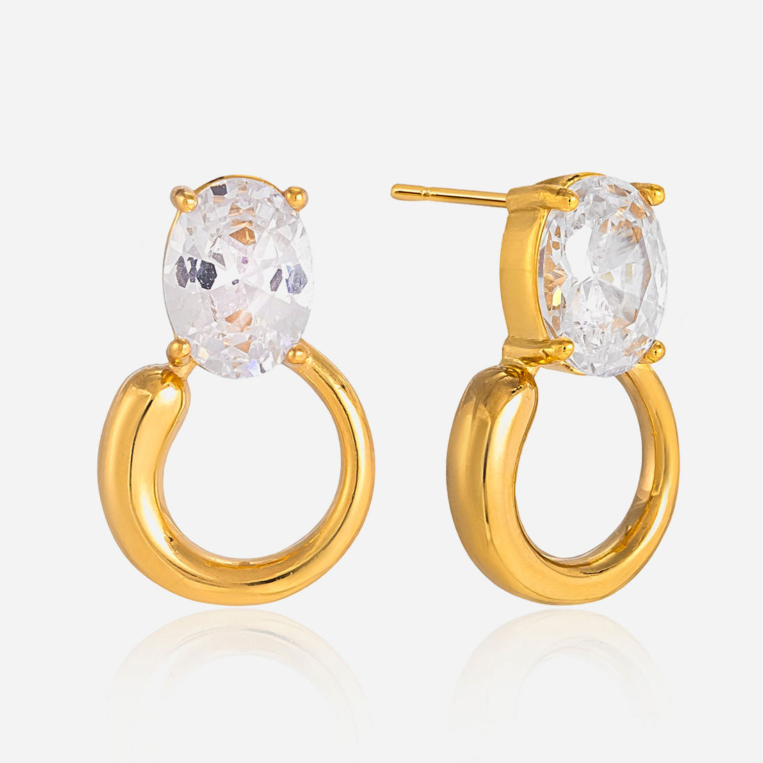 The Celeste Stud Earrings | Halo