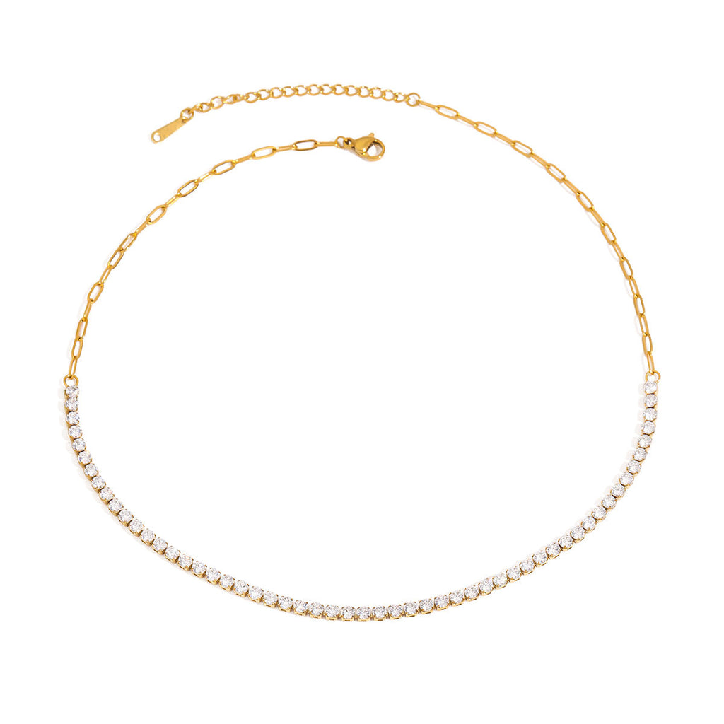 The Aura Tennis Necklace | Halo