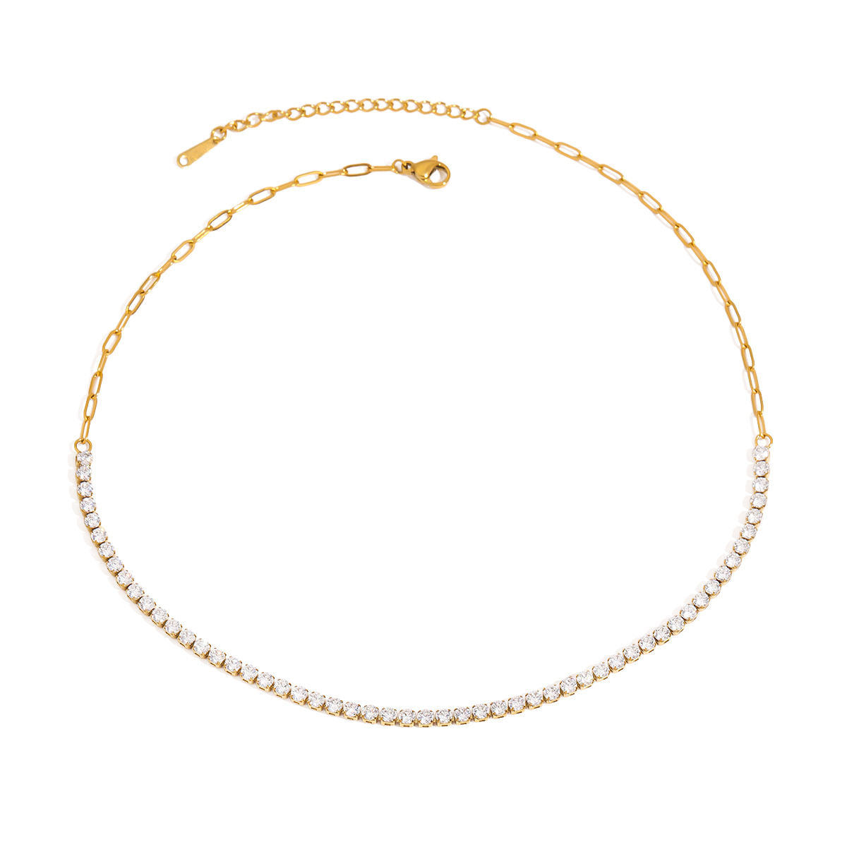 The Aura Tennis Necklace | Halo
