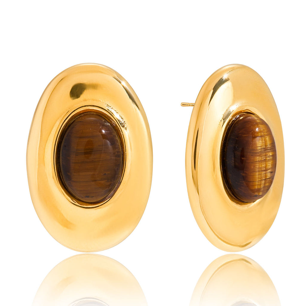 The High Gloss Stud Earrings | Hewn